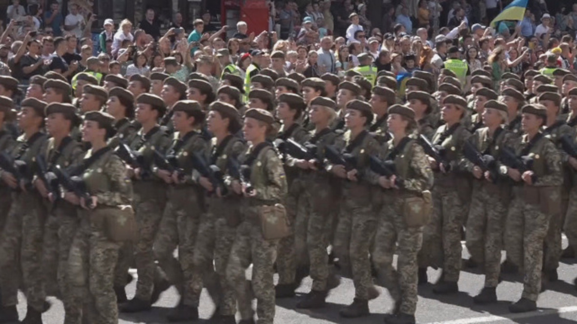 Ukraine: Kiev celebrates Ukraine's 27th year of independence with parade