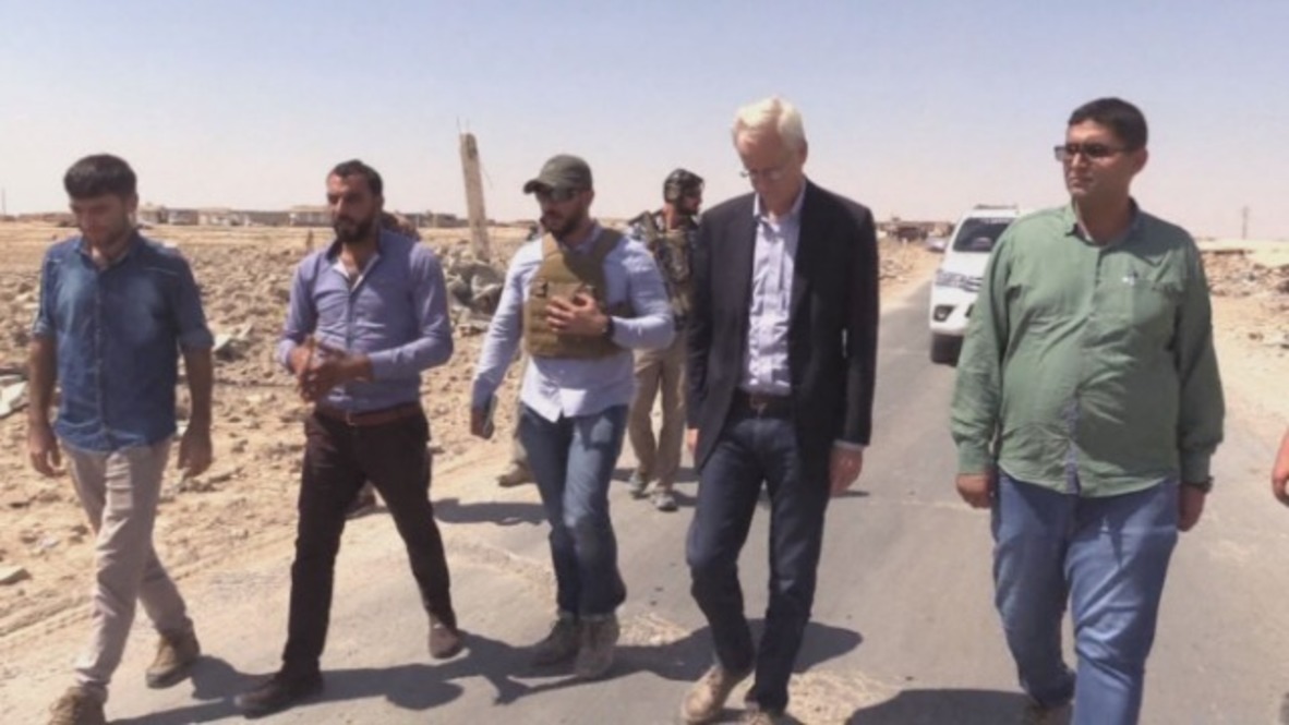 Syria: US will stay in Syria 'to ensure the defeat of IS' - US diplomat