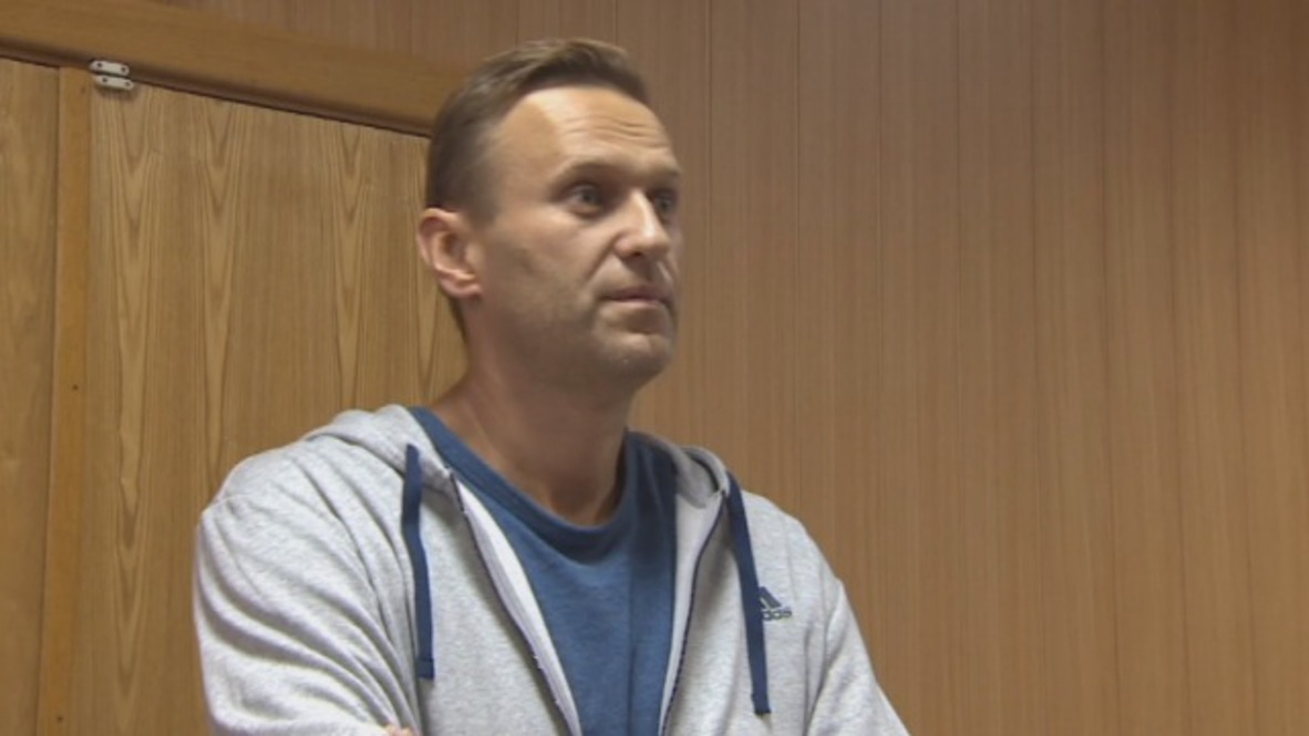 Russia: Navalny sentenced to 30 days in jail for organising anauthorised rally
