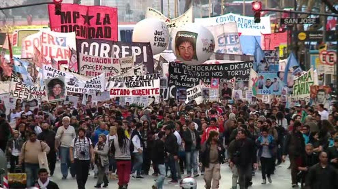 Argentina: Victim's families call out 'trigger-happy' police