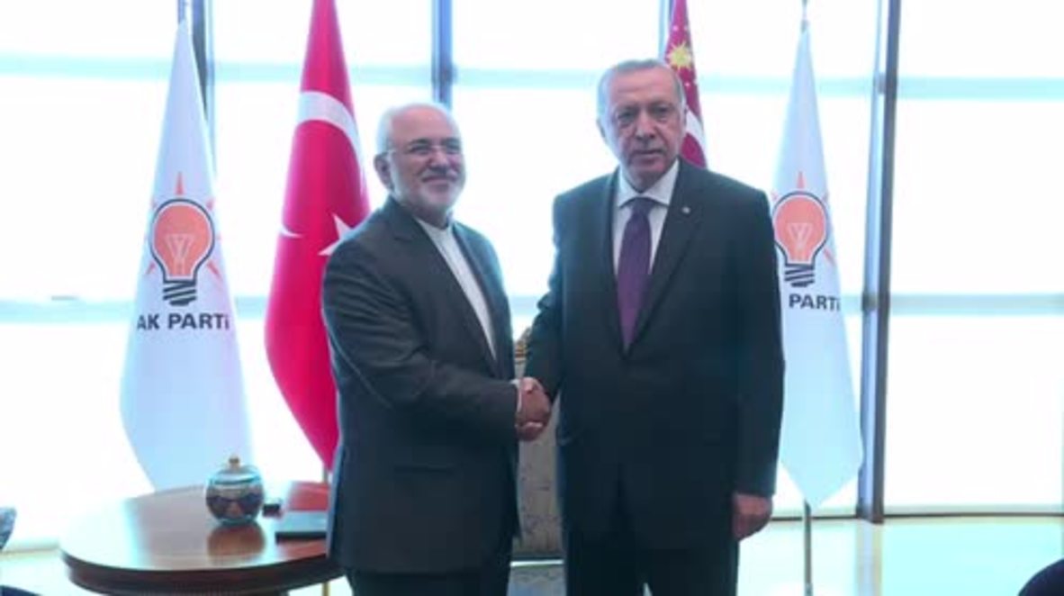 Turkey: Erdogan meets Iranian FM Zarif for Syria talks in Ankara