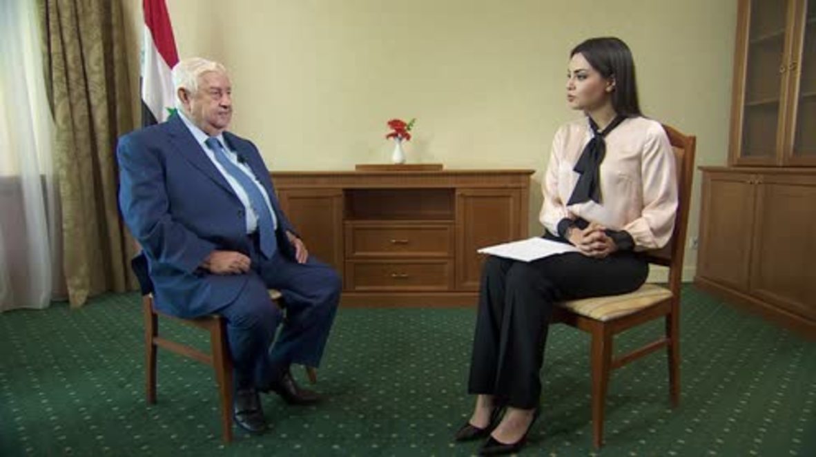 Russia: Turkey should understand Idlib is Syria - Syrian FM *EXCLUSIVE* *PARTNER CONTENT*