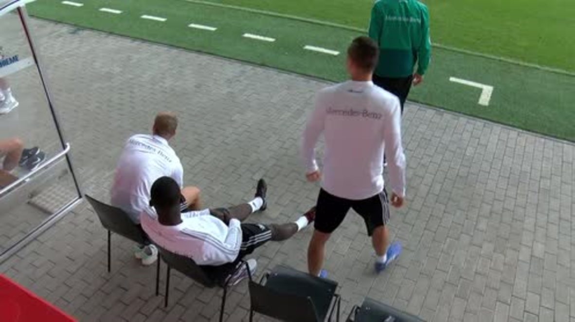 Alemania: Alemania entrena para el primer partido de la Liga de las Naciones de la UEFA contra Francia