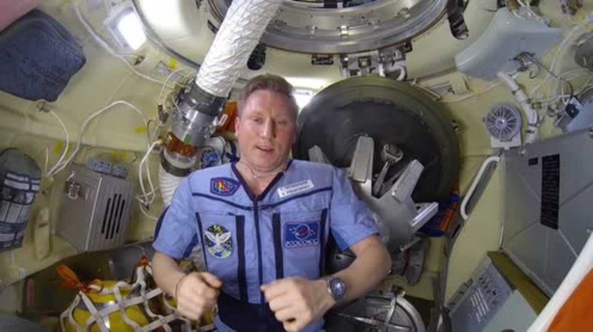 ISS: Russian cosmonaut calms fears about air leak