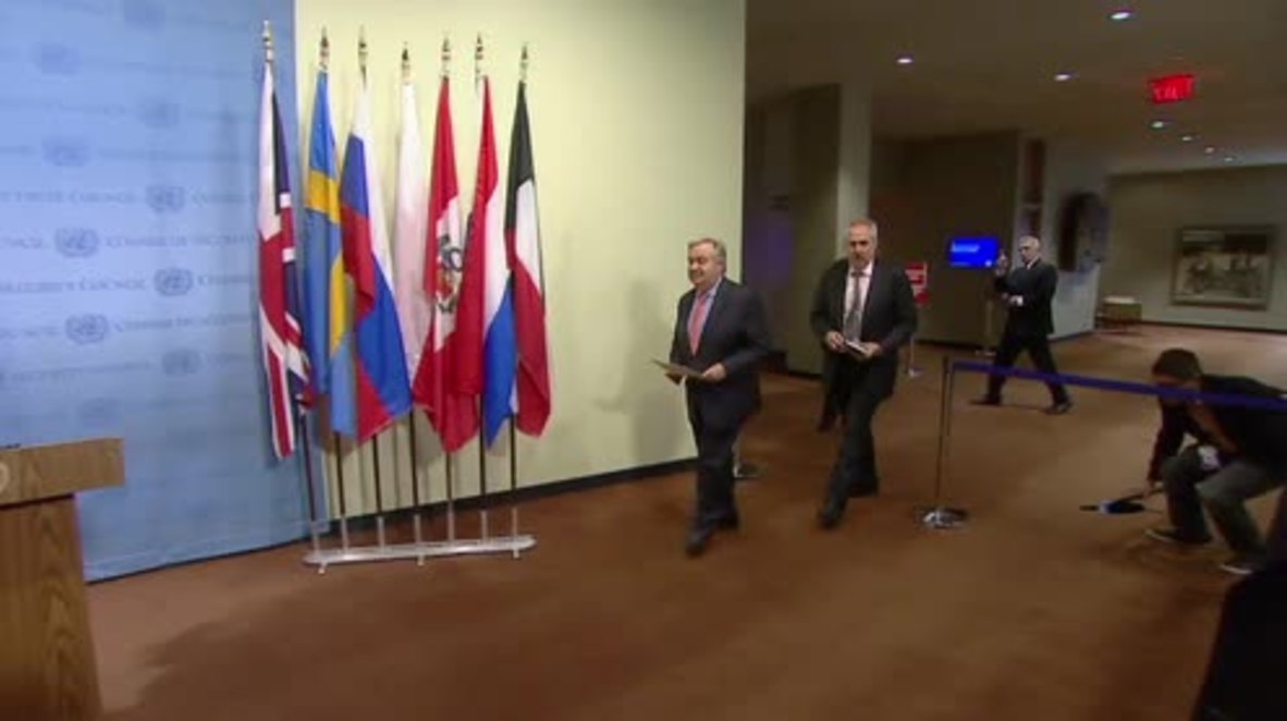 ONU: “Es esencial evitar una batalla a gran escala en Idlib”, según Guterres