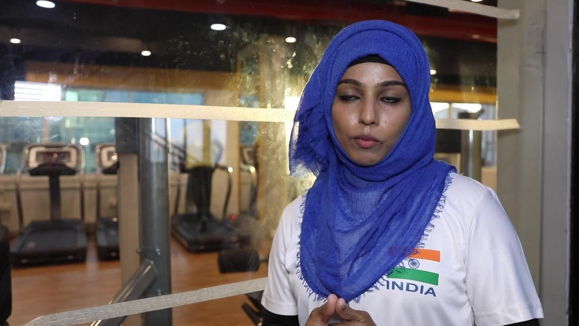 Hijabi-wearing bodybuilder is pushing past stereotypes in Kerala