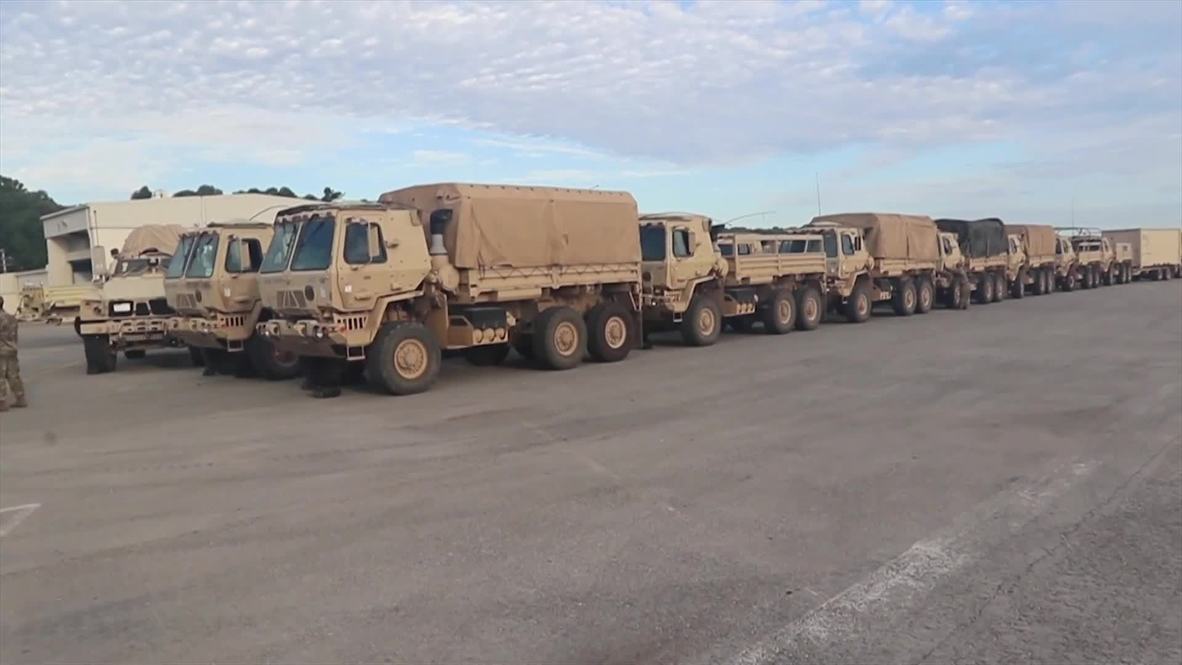 USA: Fort Campbell dispatches soldiers to join Hurricane Florence relief