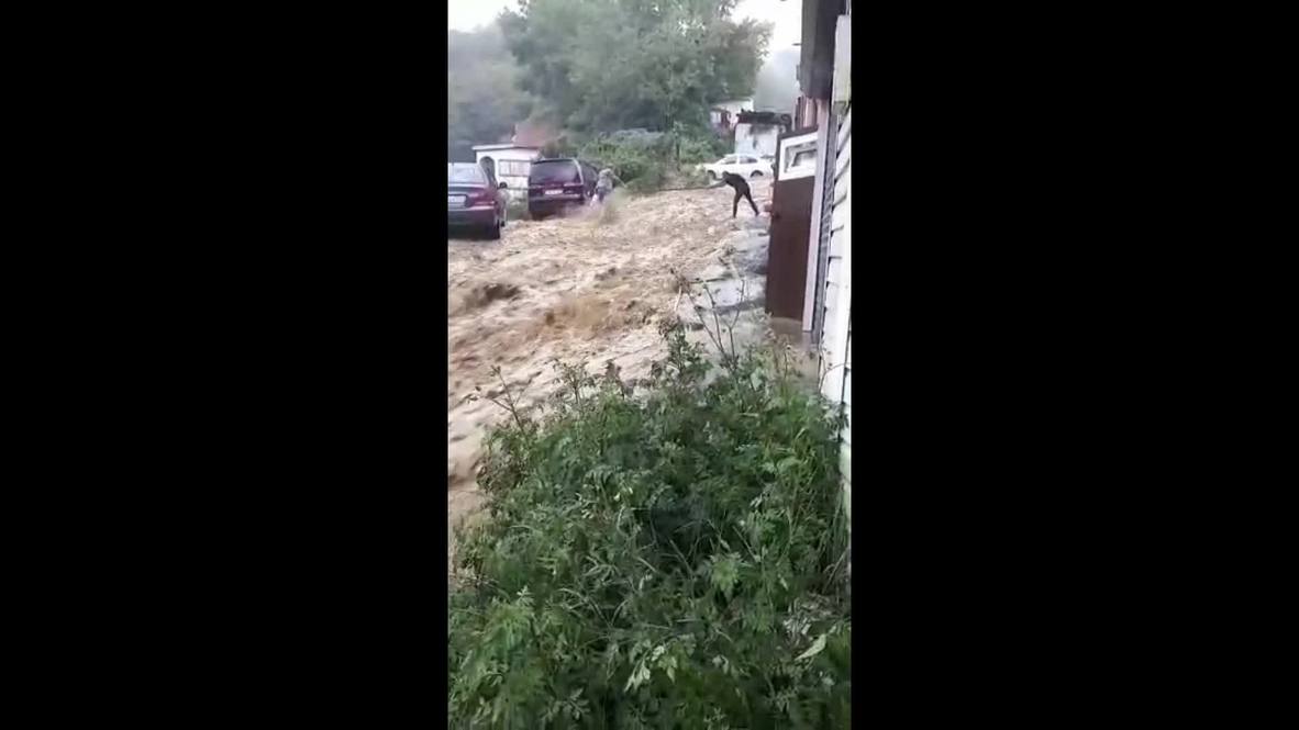 Russia: Locals grapple with deluge as floods rip through Sochi