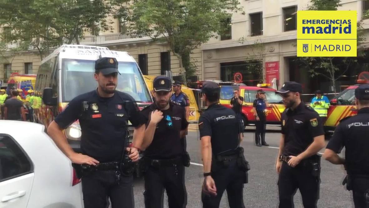 España: Un trabajador muere y otros 11 resultan heridos en un derrumbe en el Hotel Ritz de Madrid
