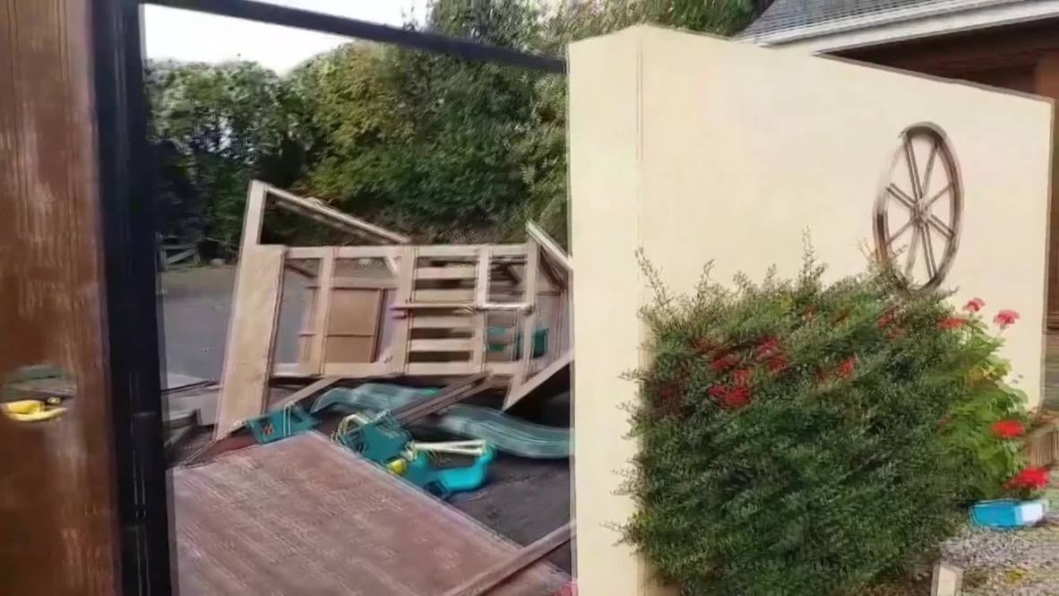 Irlanda: La tormenta Ali desata vientos huracanados de 130 km/h en Irlanda y las islas británicas