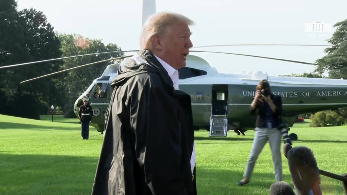 USA: Trump hails 'tremendous progress' on DPRK before heading for Carolinas