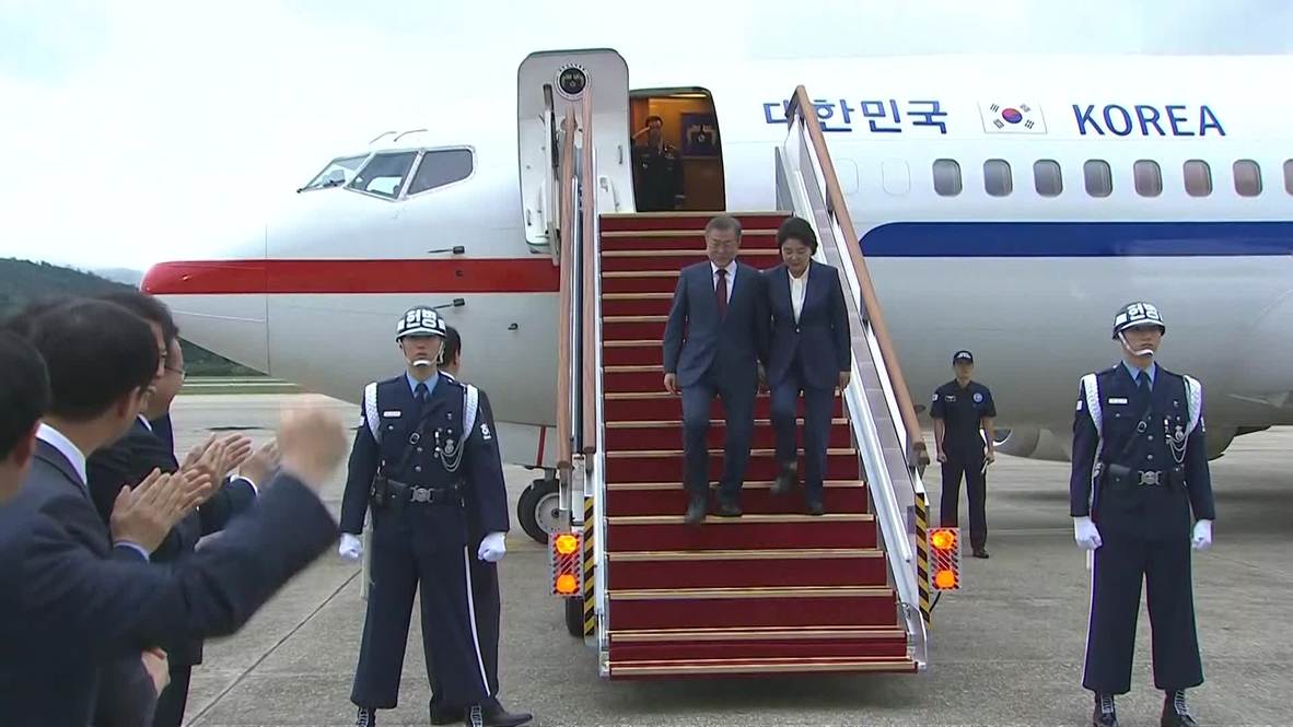 South Korea: Moon arrives in Seoul after North Korea trip