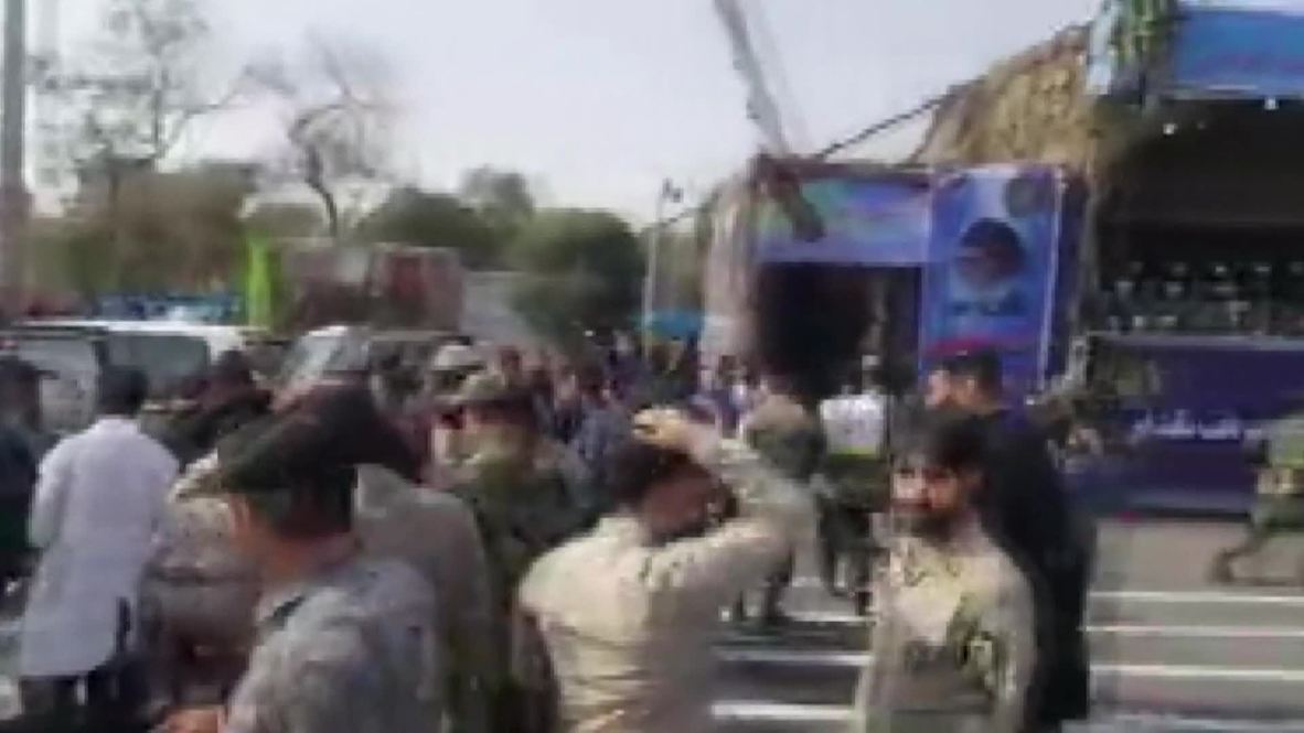 Iran: At least 20 killed as gunmen attack military parade in Ahvaz