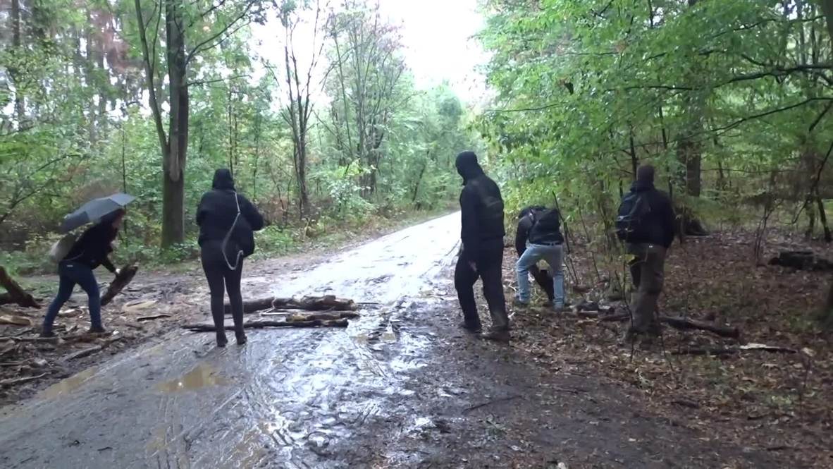 Germany: Thousands join Hambach Forest protest walk