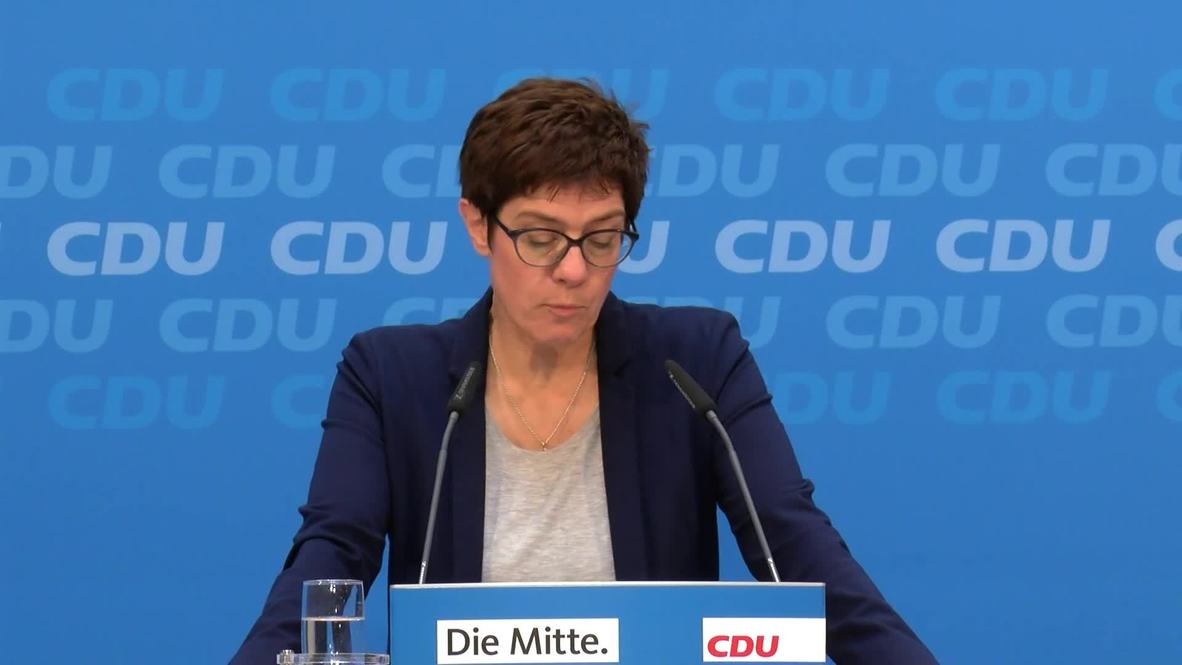 Germany: CDU secretary admits Maassen promotion was a mistake