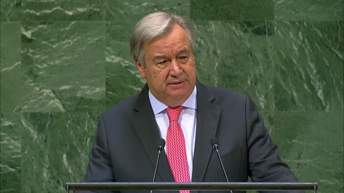 UN: Sec-Gen Guterres warns 'democratic principles are under siege'