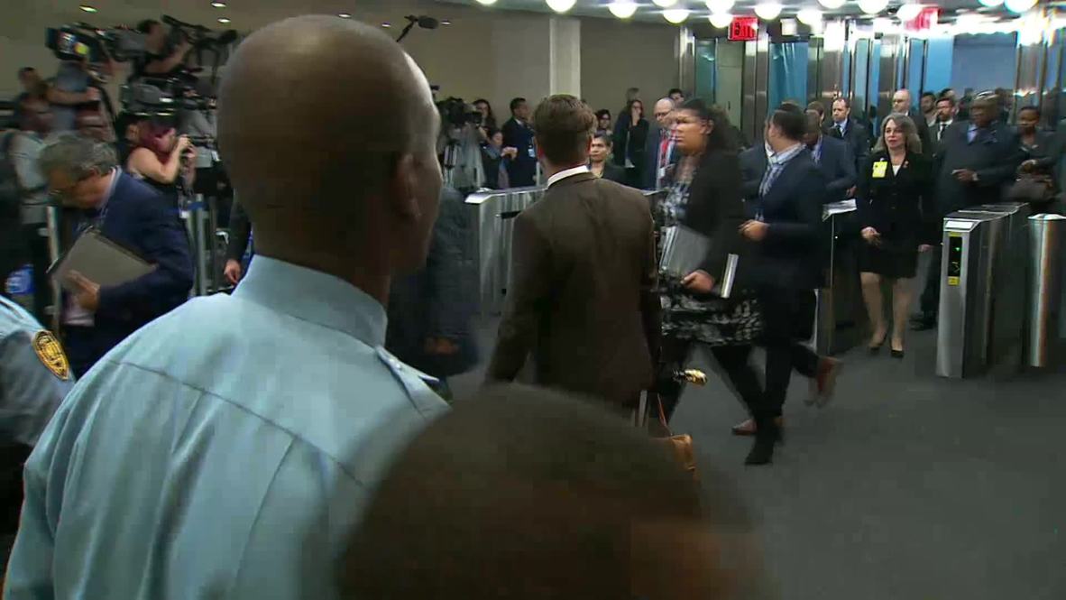 UN: New Zealand PM Ardern makes UN first with baby at UNGA