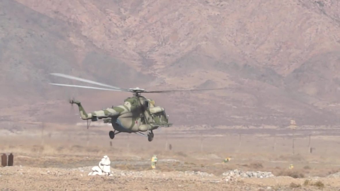 Kyrgyzstan: Russian and Kyrgyz troops hold joint anti-terror drills