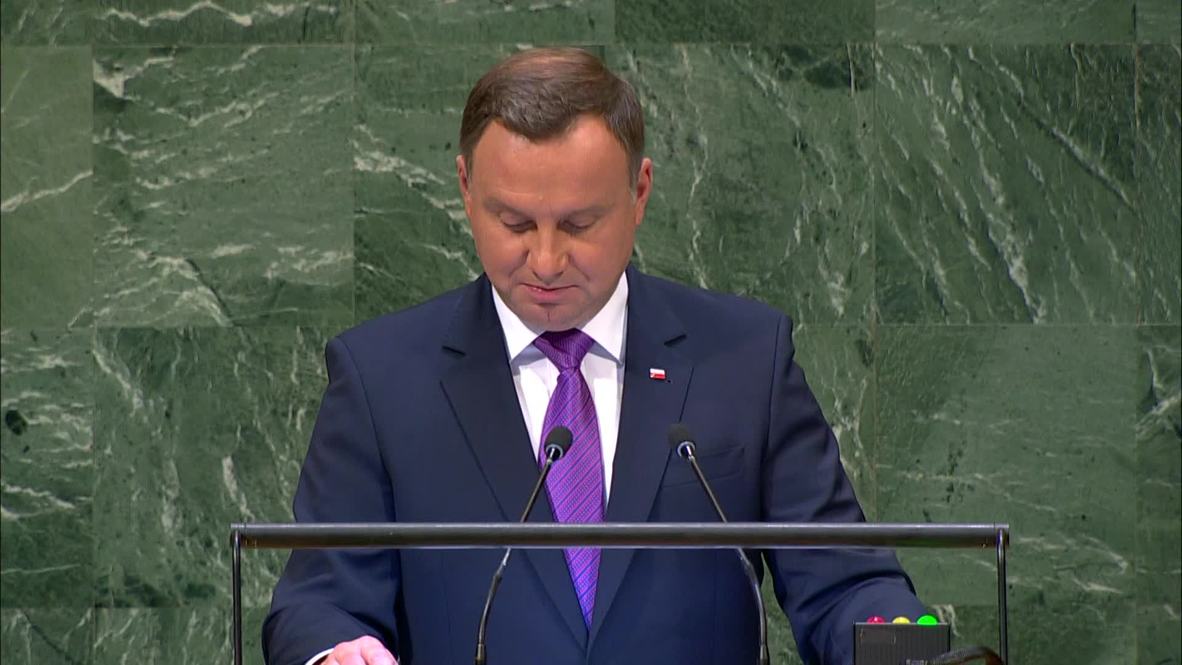 UN: Polish President calls for return to origins for EU