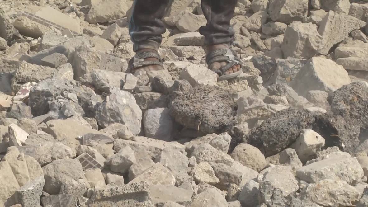 State of Palestine: Recycled concrete from bombarded sites used to rebuild Gaza