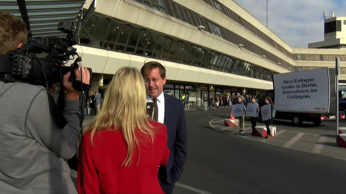 Alemania: Reporteros sin Fronteras protestan por la visita de Erdogan a Berlín