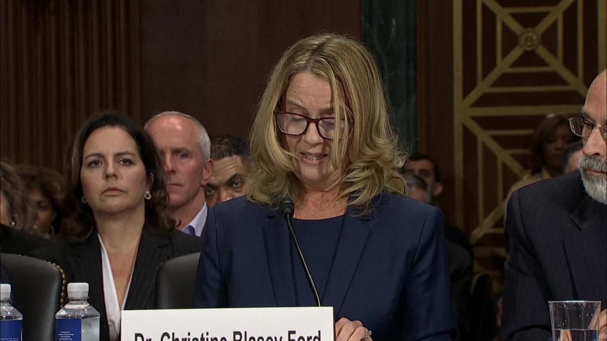 USA: Kavanaugh accuser recounts alleged sexual assault