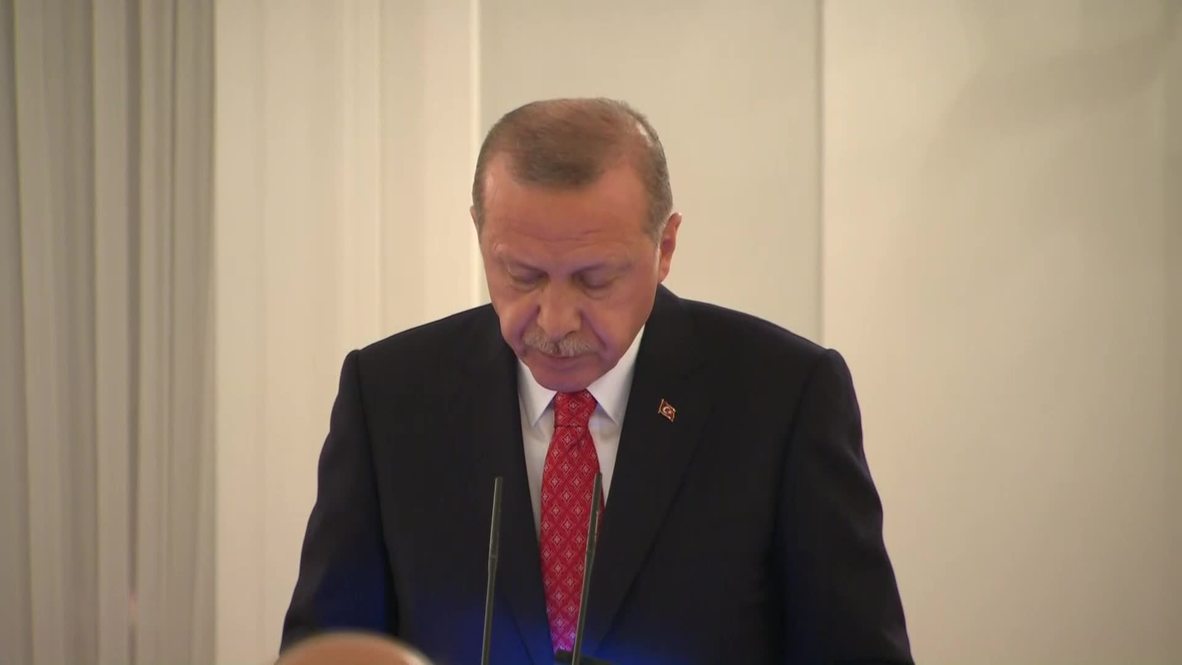 Germany: Erdogan and Steinmeier butt heads at banquet
