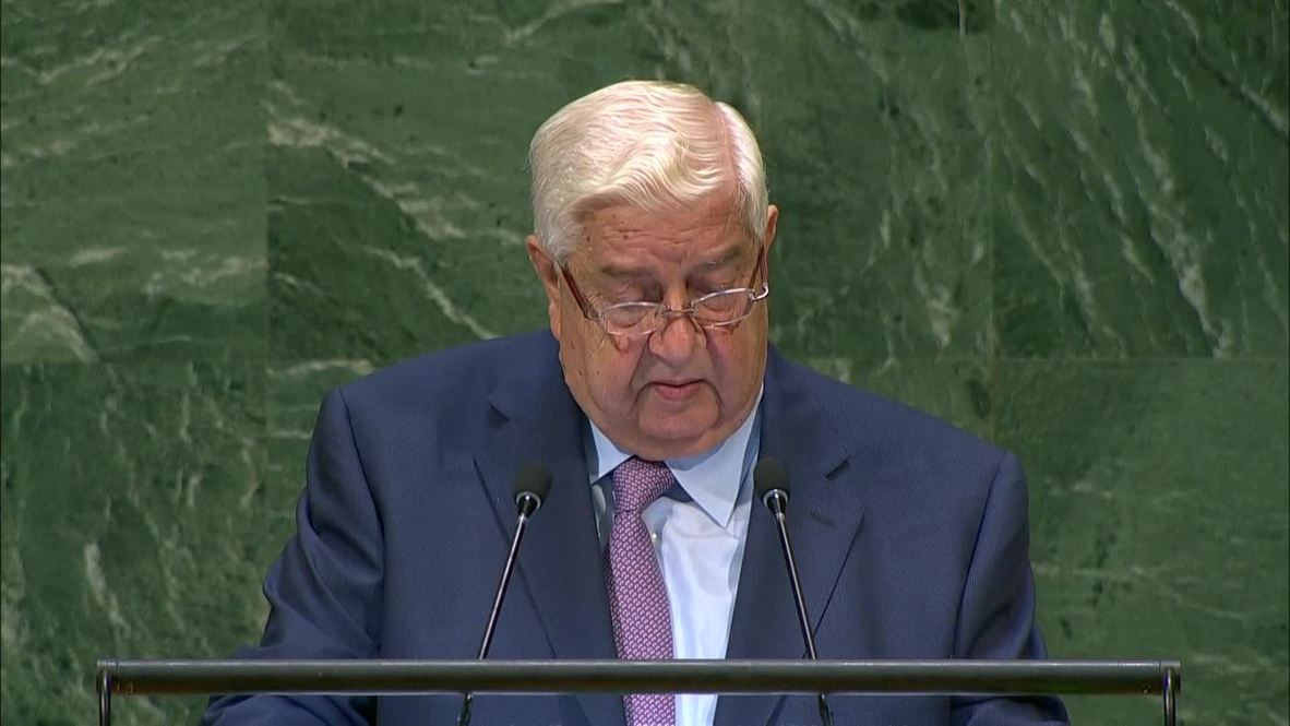 UN: Syria ready for 'voluntary return of refugees' - Muallem