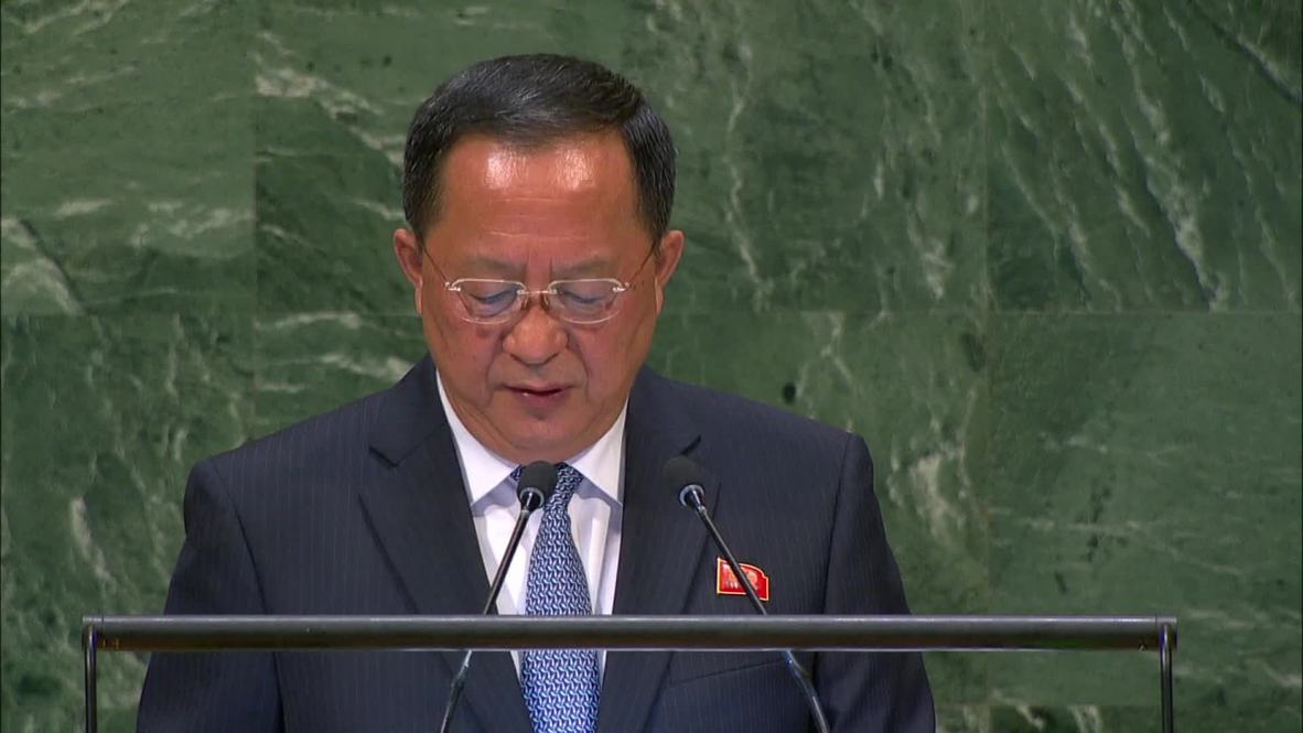 UN: N. Korea says it won't disarm unilaterally without trust in the US