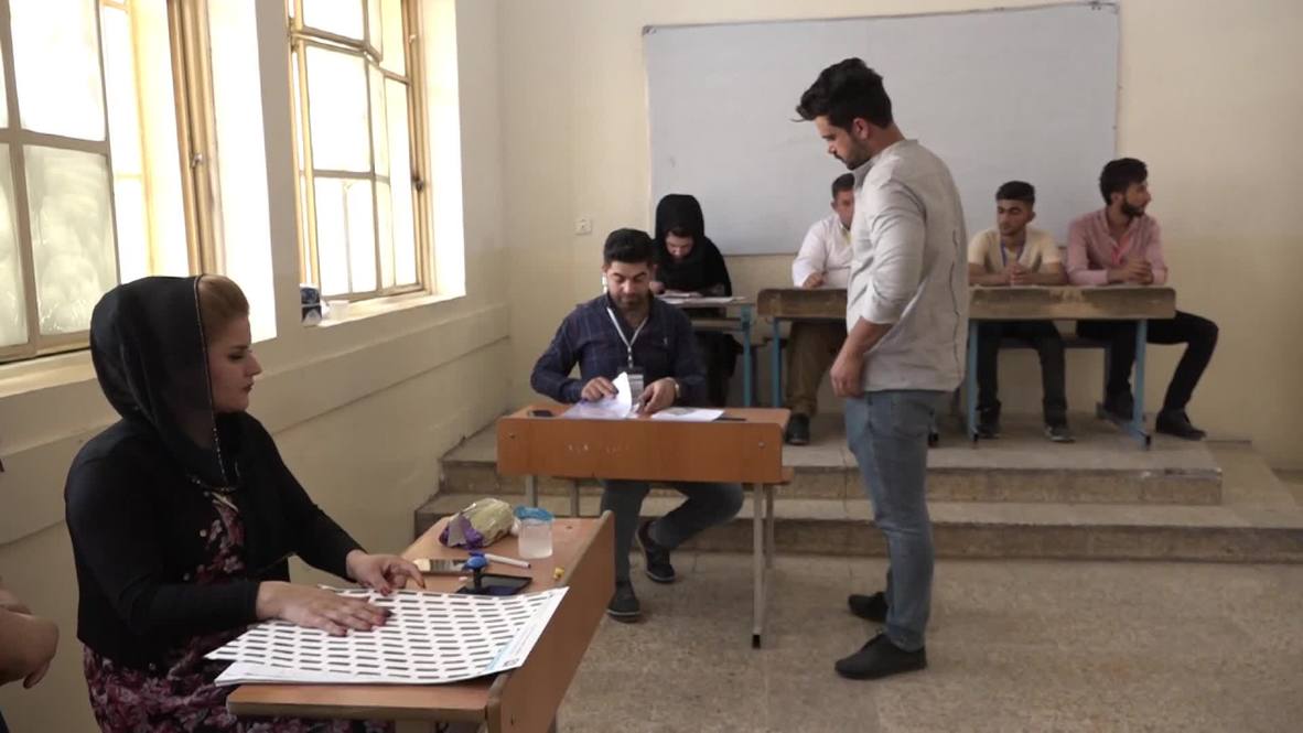 Iraq: Kurds cast ballots in provincial parliamentary elections