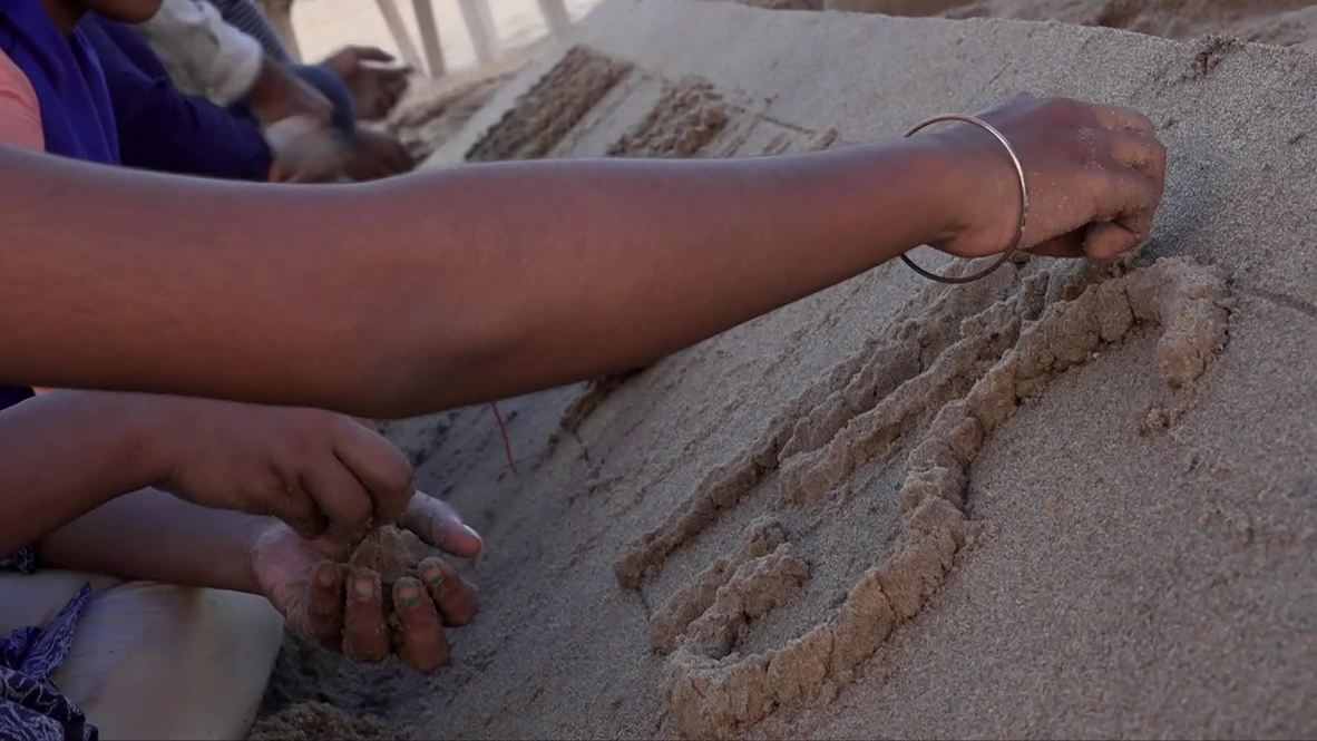 India: Sand artist pays tribute to Tsunami victims through sculpture
