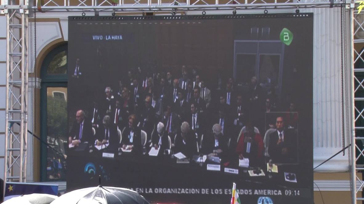 Bolivia: 'Sad but not defeated' - Bolivians on sea dispute failure