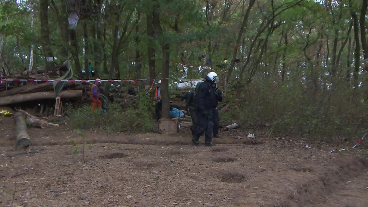 Germany: Police continue evictions of Hambach forest