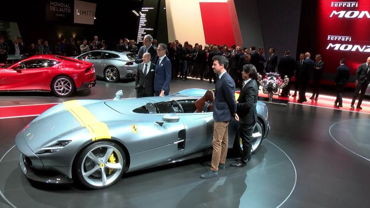 France: Ferrari unveils brand new vehicles at Paris Motor Show