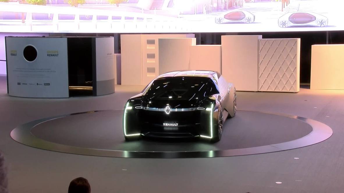 Francia: El elegante Ez-Ultimo de Renault destaca en el Salón del Automóvil de París