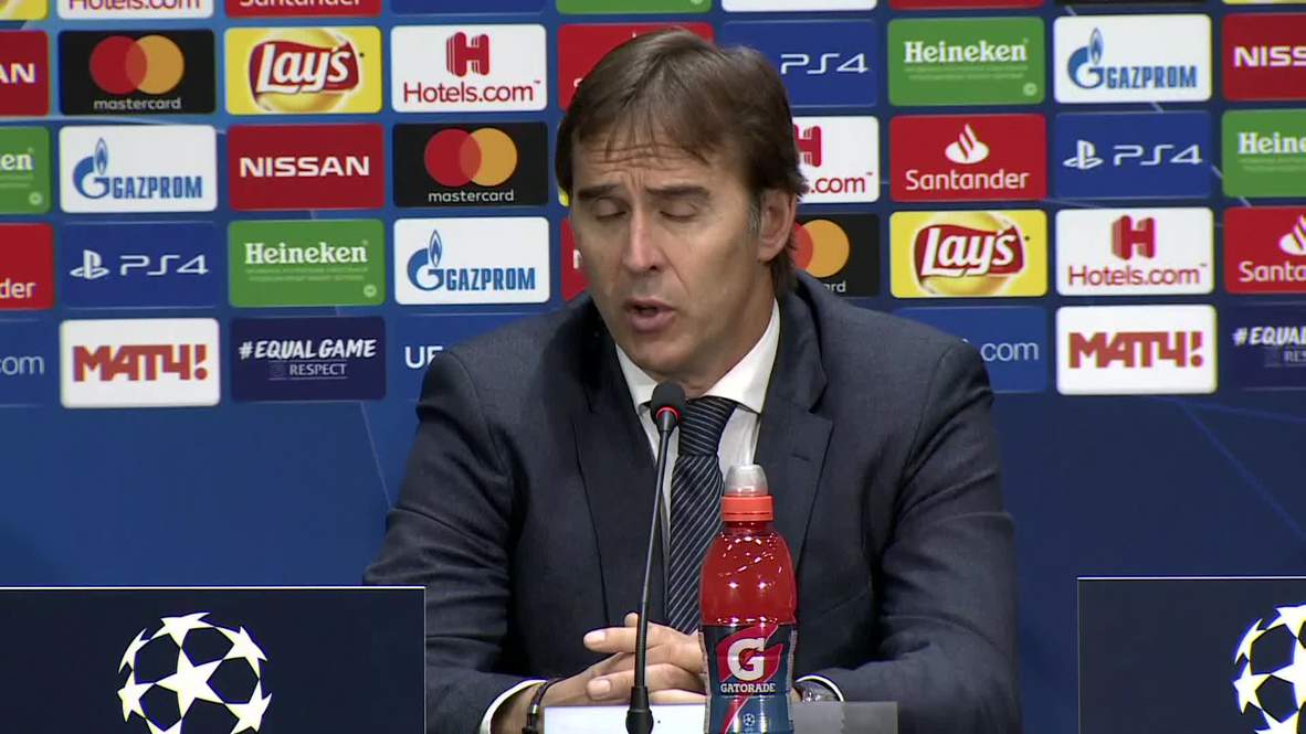 Rusia: El CSKA de Moscú logra derrotar al todopoderoso Real Madrid - Rueda de prensa de los entrenadores