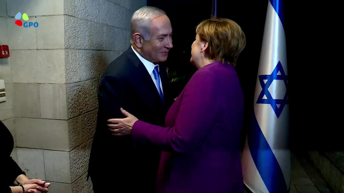 Israel: Merkel meets with Netanyahu in Jerusalem