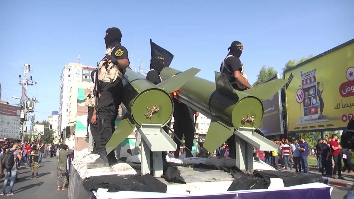 Estado de Palestina: Desfile militar en Gaza para honrar al nuevo jefe de PIJ