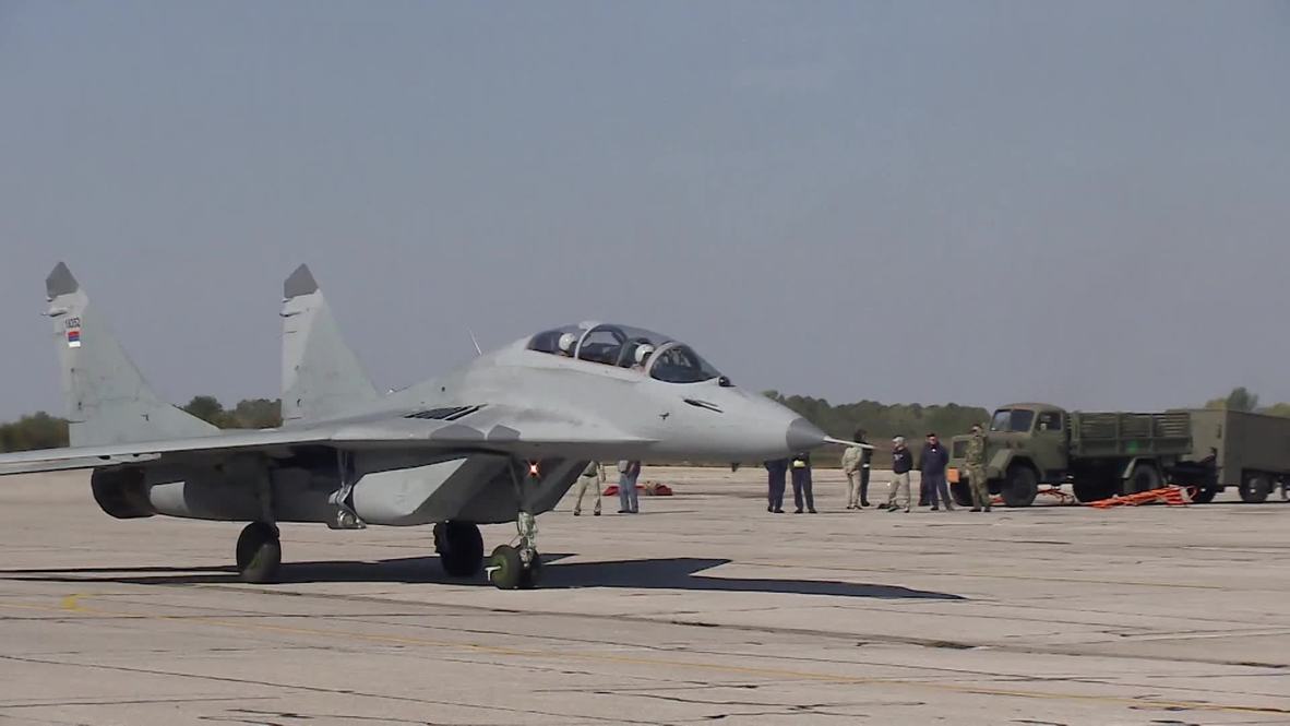 Serbia: Russian, Serbian air forces hold joint drills