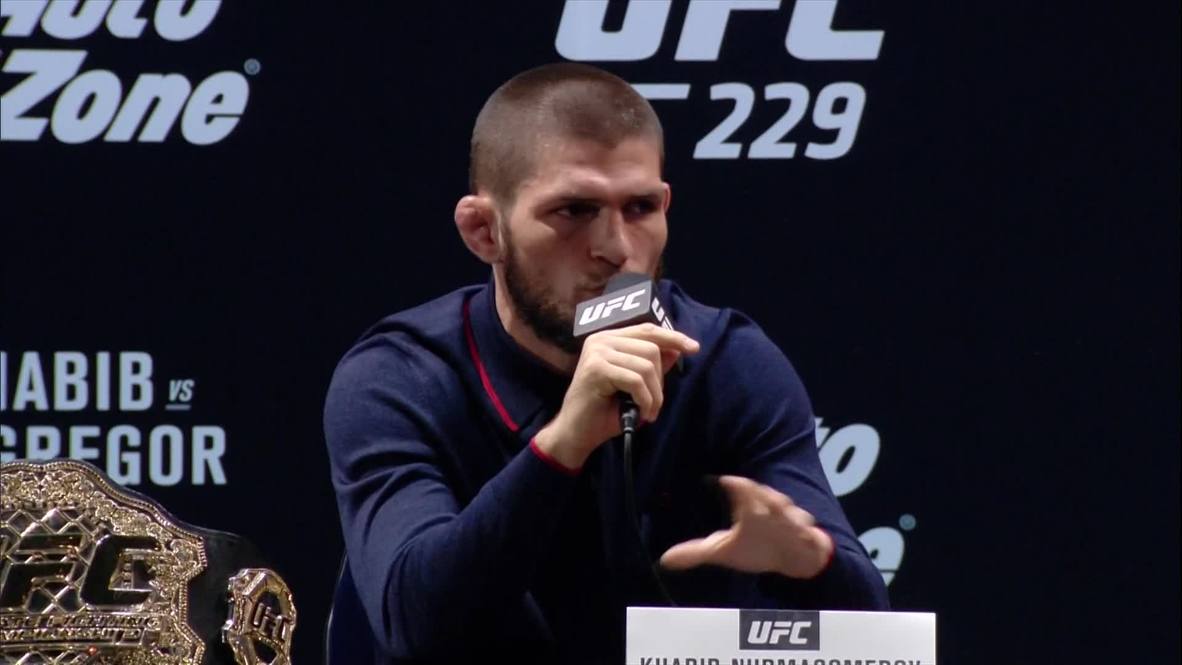 USA: McGregor vows to 'put a hole' in Khabib's skull at Vegas presser