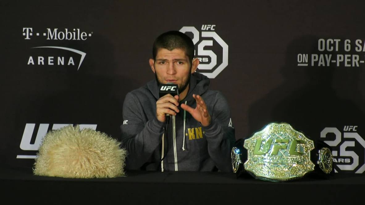 USA: 'Not my best side' - Khabib apologises for post-fight brawl