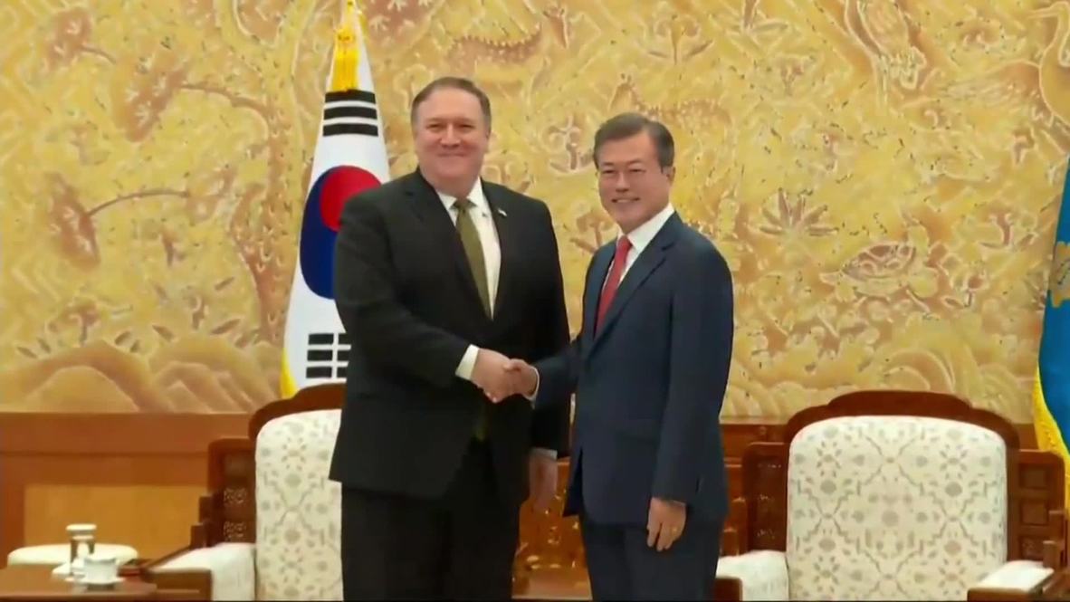 South Korea: Pompeo stops in Seoul after North Korea visit