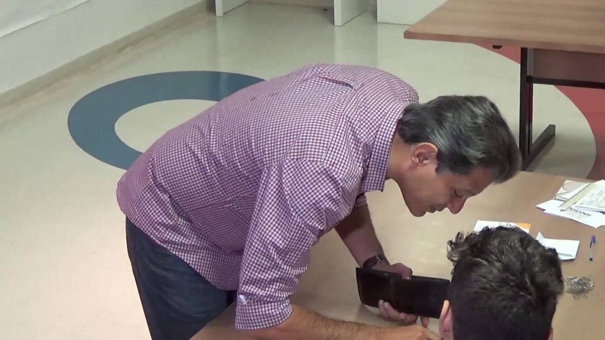 Brasil: Haddad vota en las elecciones presidenciales