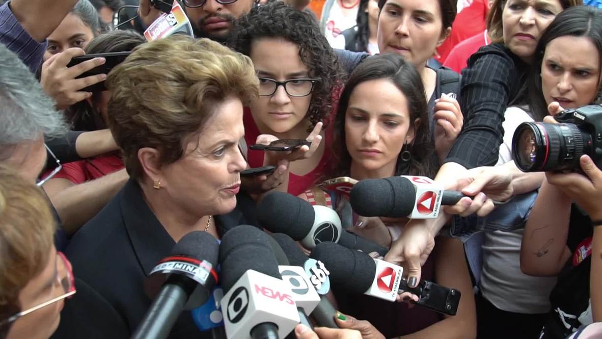 Brasil: La ex presidenta Dilma Rousseff vota en las elecciones generales