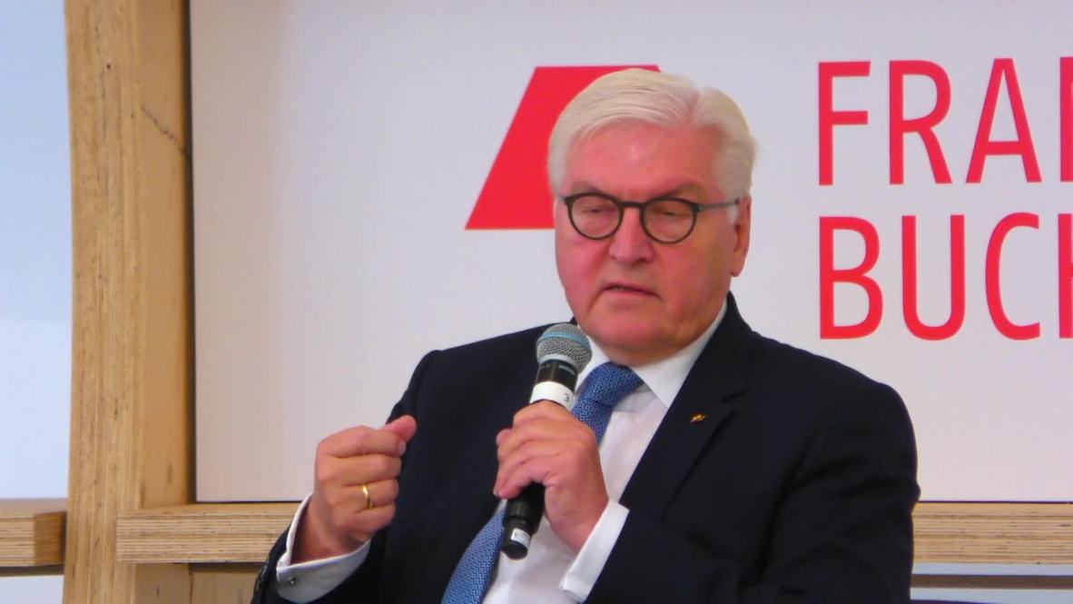 Germany: Steinmeier defends press freedom and democracy at Frankfurt Book Fair