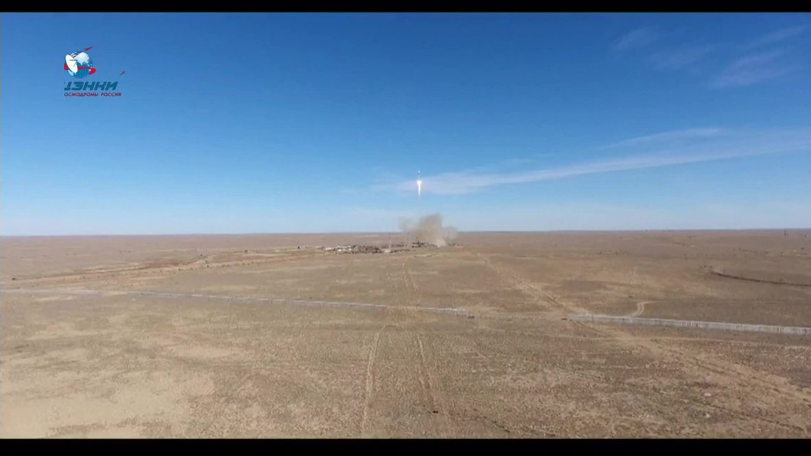 Kazakhstan: Hear moment control room announces Soyuz MS-10 booster failure