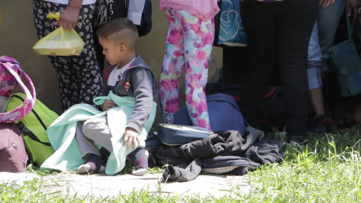 Honduras: Caravana de migrantes se prepara para un viaje en busca del Sueño Americano