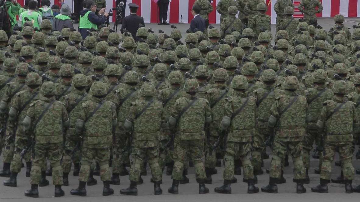Japan: Self Defence Forces display military might in Tokyo parade