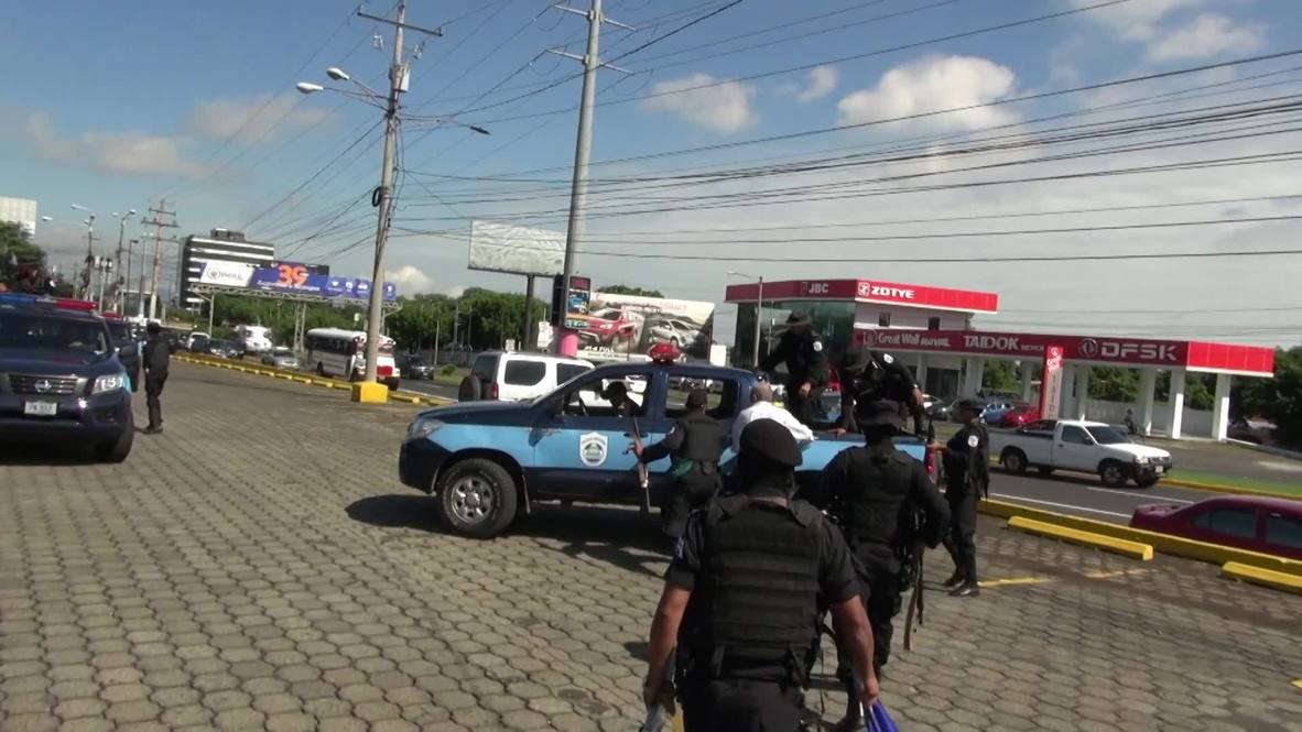 Nicaragua: Al menos 23 personas son detenidas durante una protesta antigubernamental en Managua