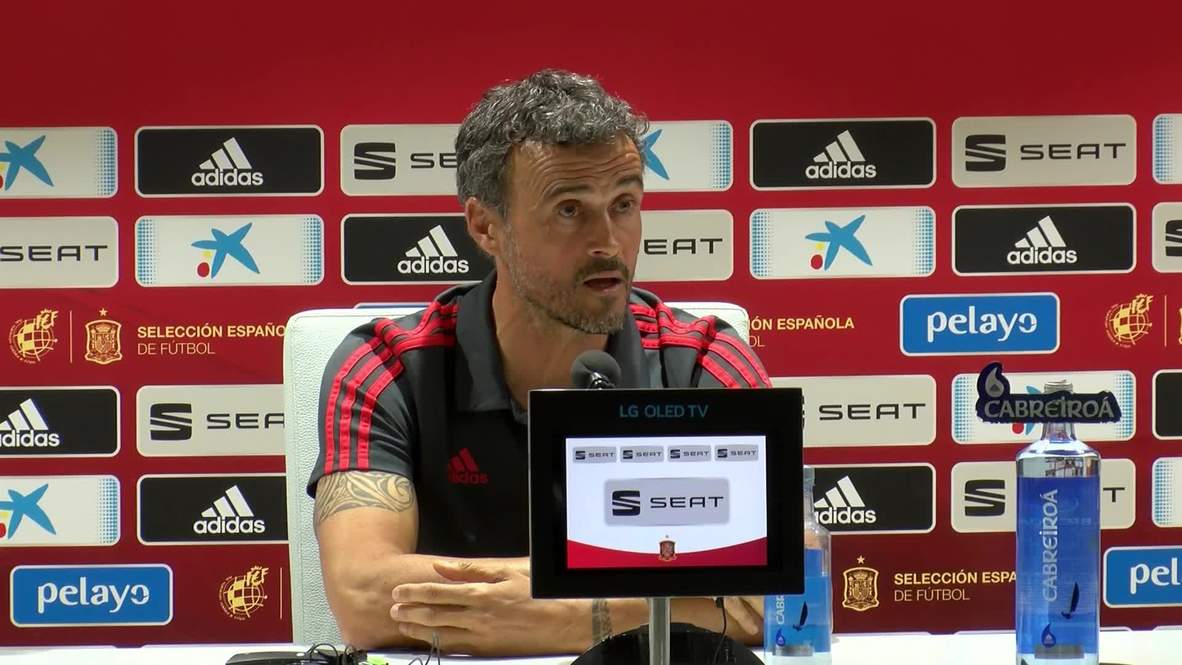 Spain: Coach Luis Enrique declares admiration for England's Southgate ahead of clash